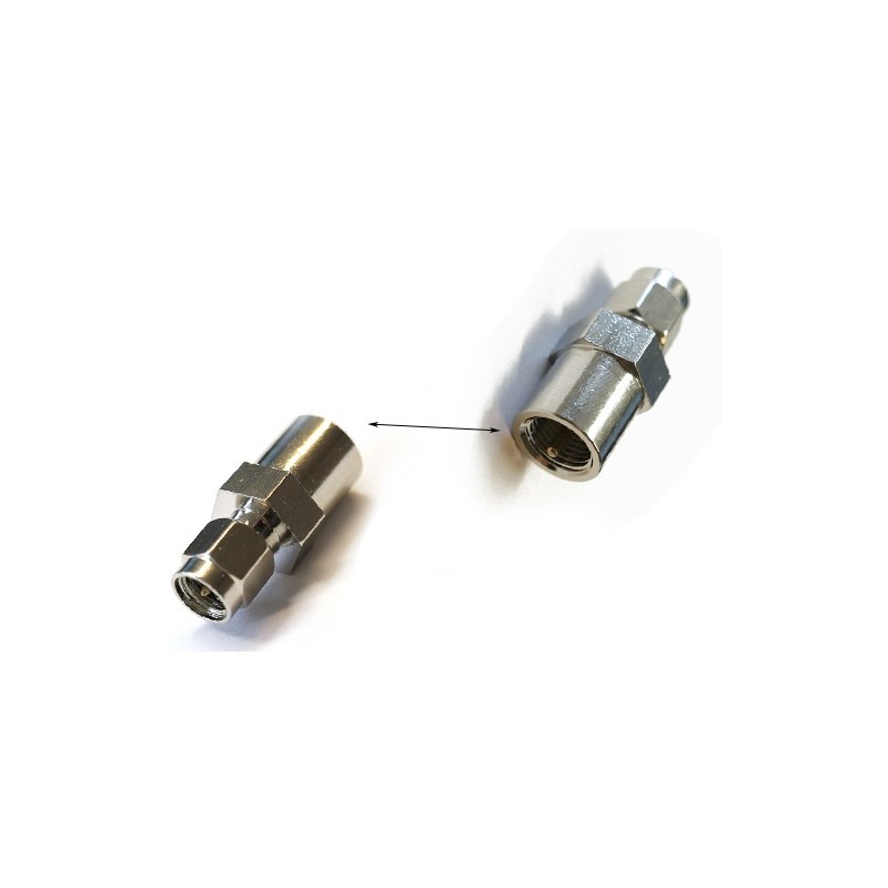 FMESMA Adaptador De Conector FME Macho A SMA Macho