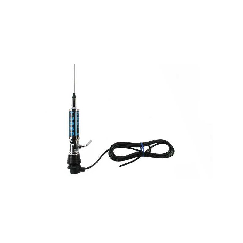 Lemm Turbo Black Antena Cb De M Acero Inoxidable