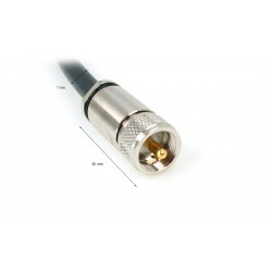 Conector PL macho AIRCELL7...